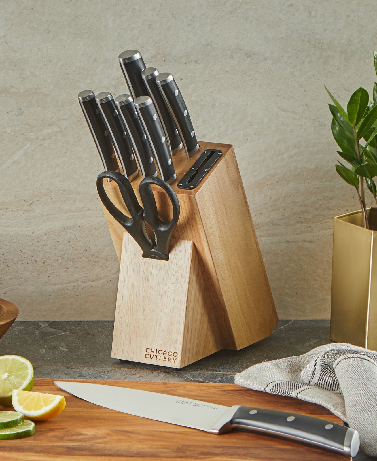 Chicago Cutlery® Damen 10-piece Block Set