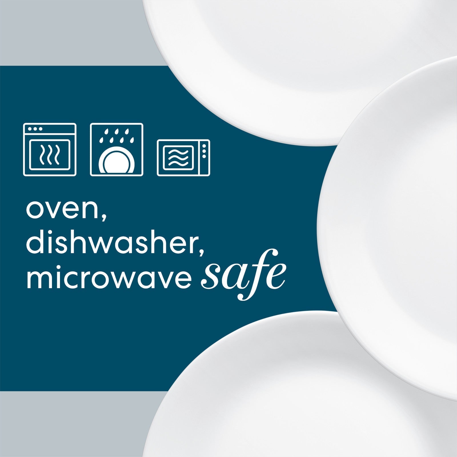Corelle® Square Splendor 10.5" Dinner Plates, 6-pack