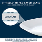 Corelle® Acadia 18-piece Dinnerware Set, Service for 6
